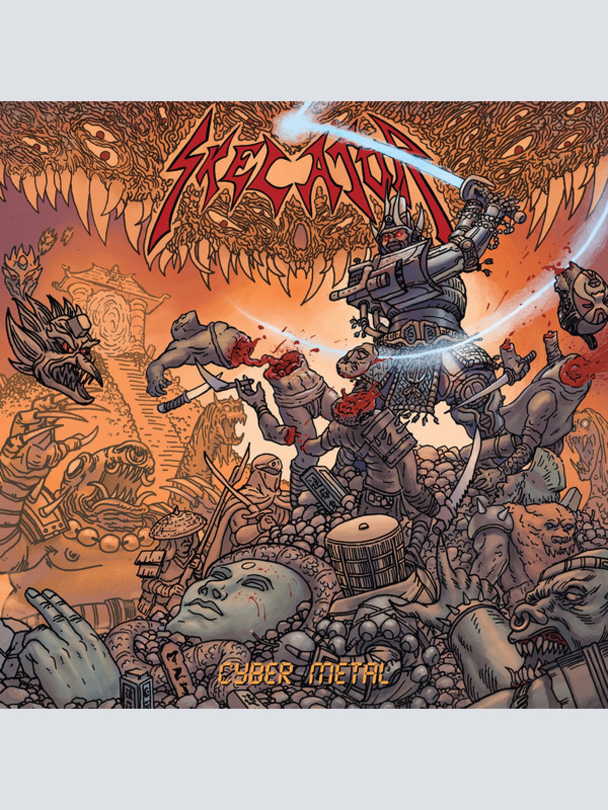 CD, Album Skelator - Cyber Metal