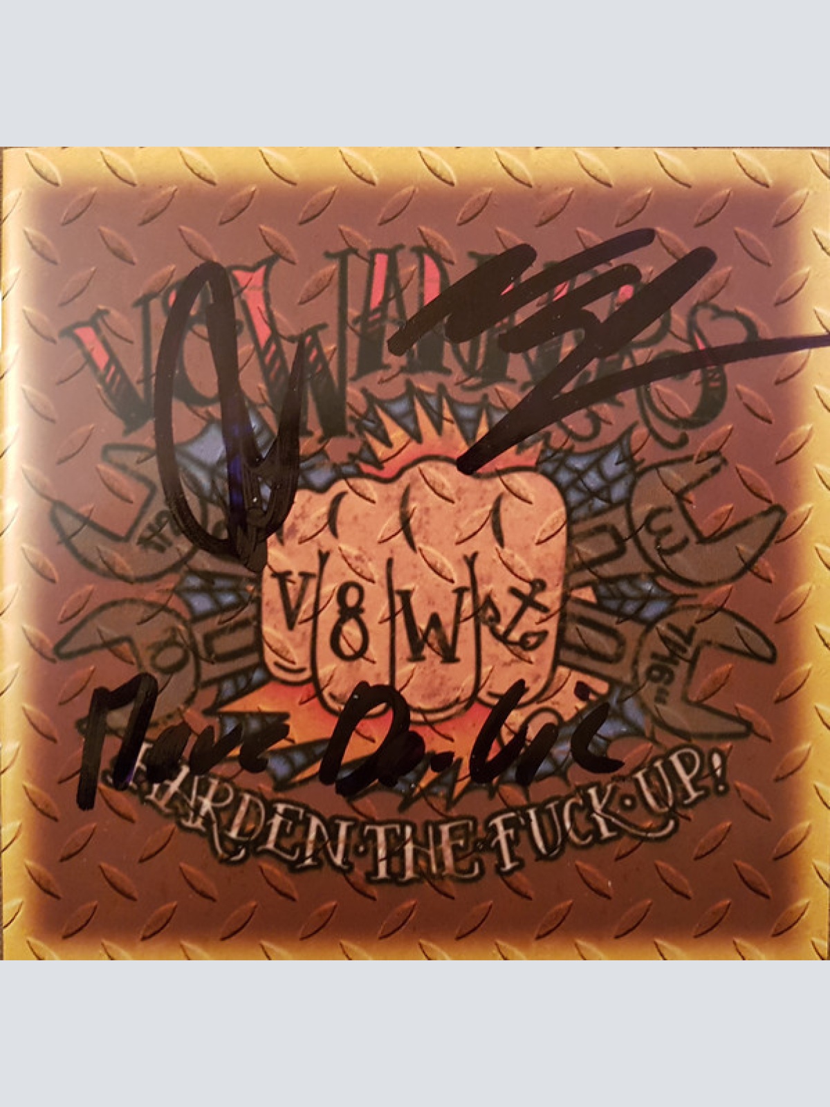 CD, Album V8 Wankers* - Harden The Fuck Up!