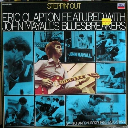 LP, Comp Eric Clapton Featured With John Mayall's Bluesbreakers* - Steppin' Out