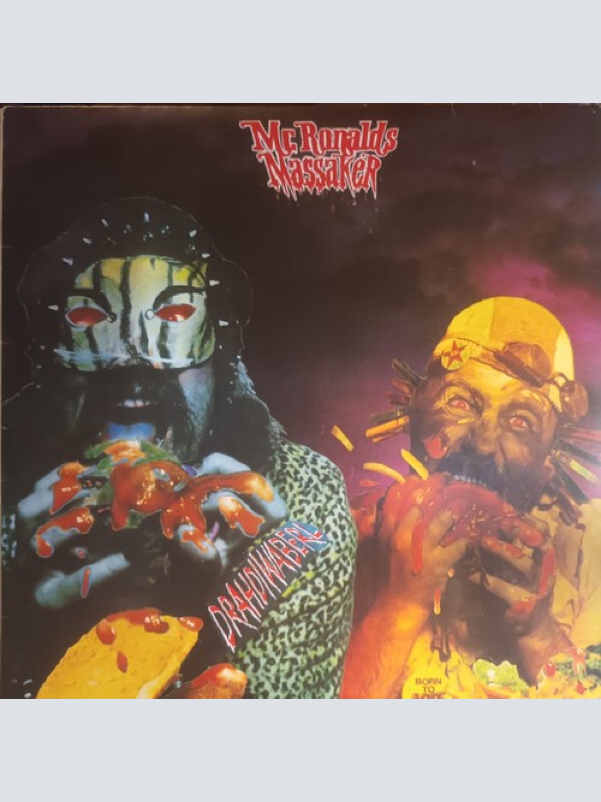 LP, Album, Mat Drahdiwaberl - McRonalds Massaker