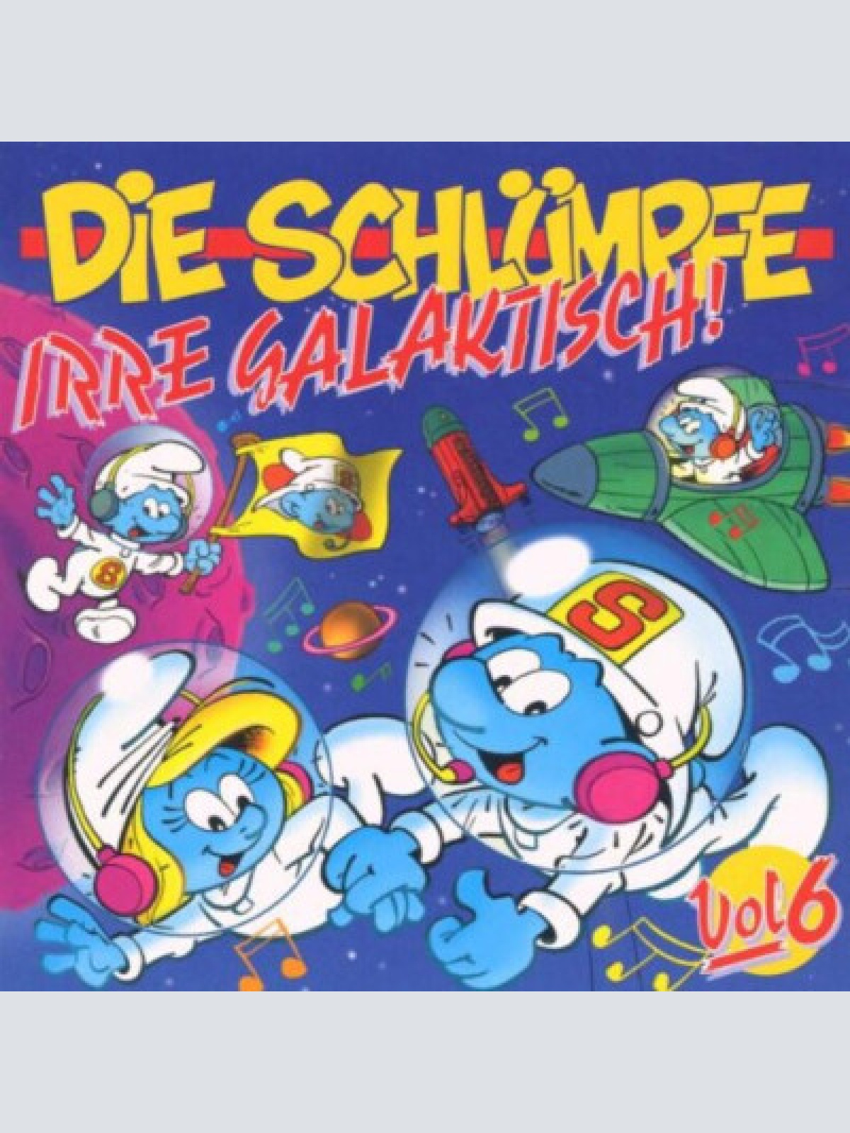 CD, Album Die Schlümpfe* - Irre Galaktisch! Vol. 6