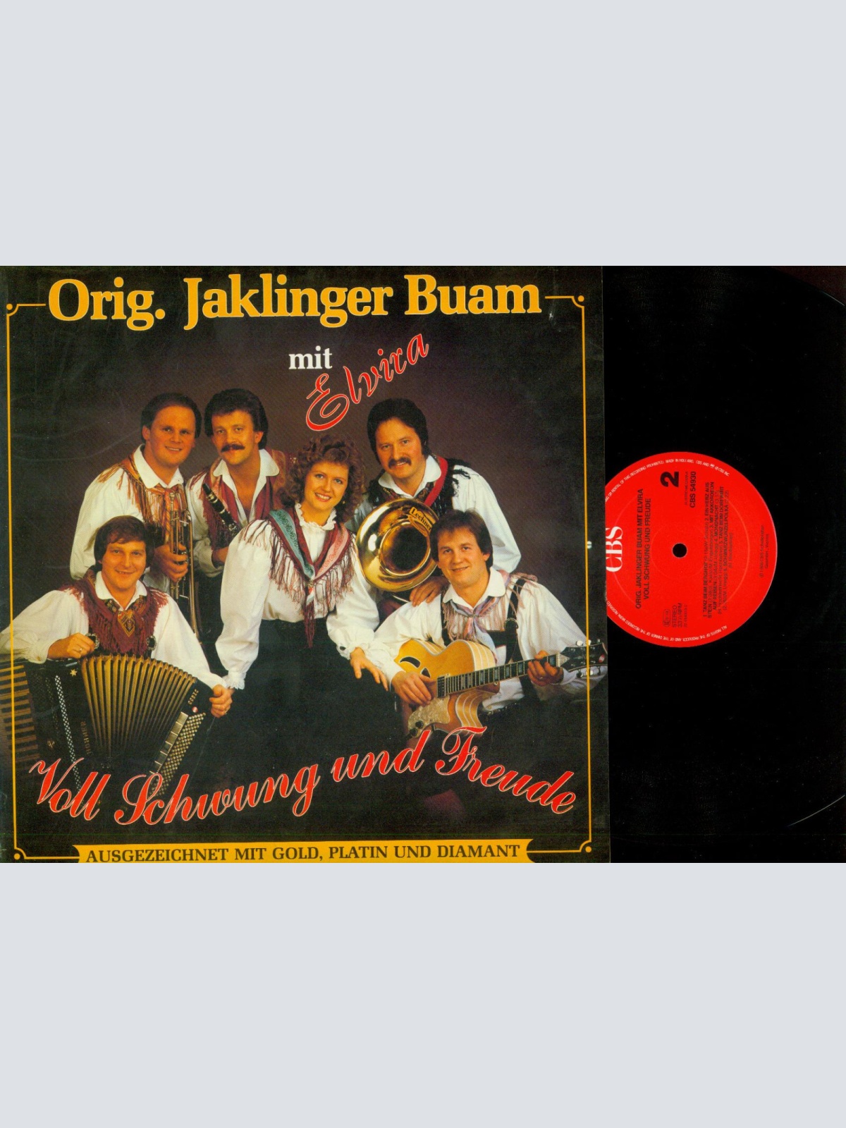 LP-Orig Jaklinger Buam    Voll Schwung und Freude