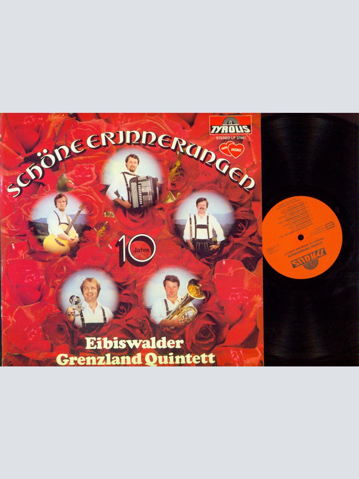 LP--Eibiswalder Grenzland Quintett    schöne Erinnerungen