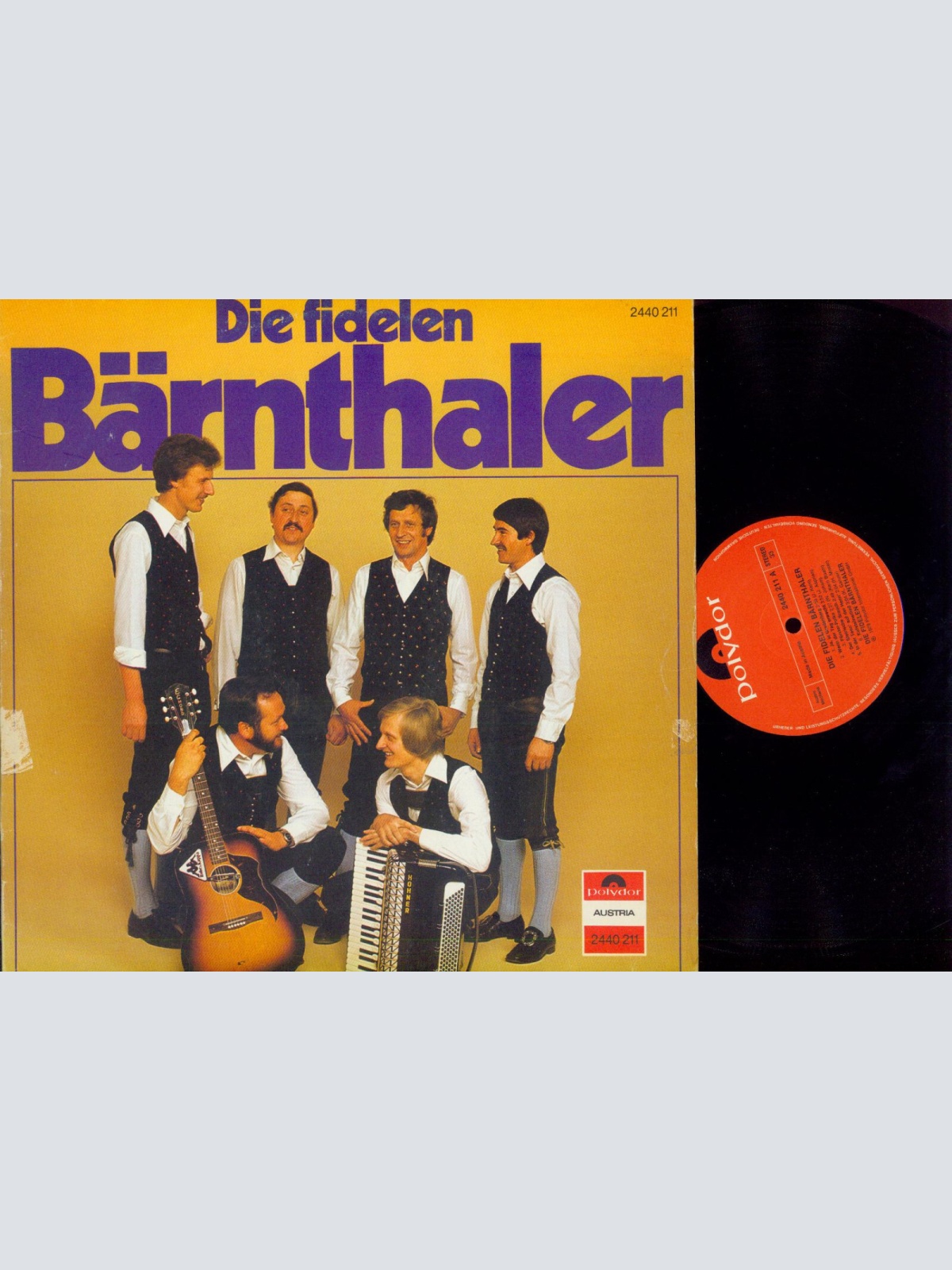 LP--Die fidelen Bärnthaler