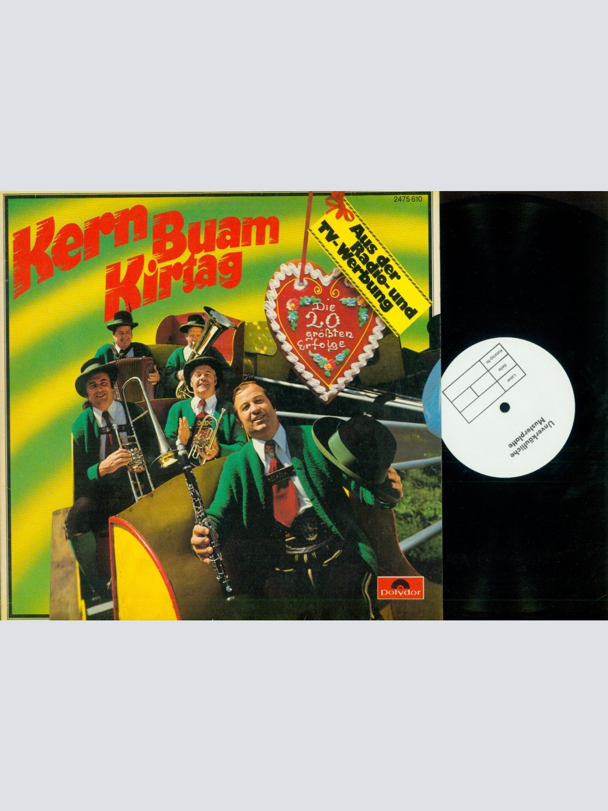 LP--Kern Buam     Kirtag    Musterplatte