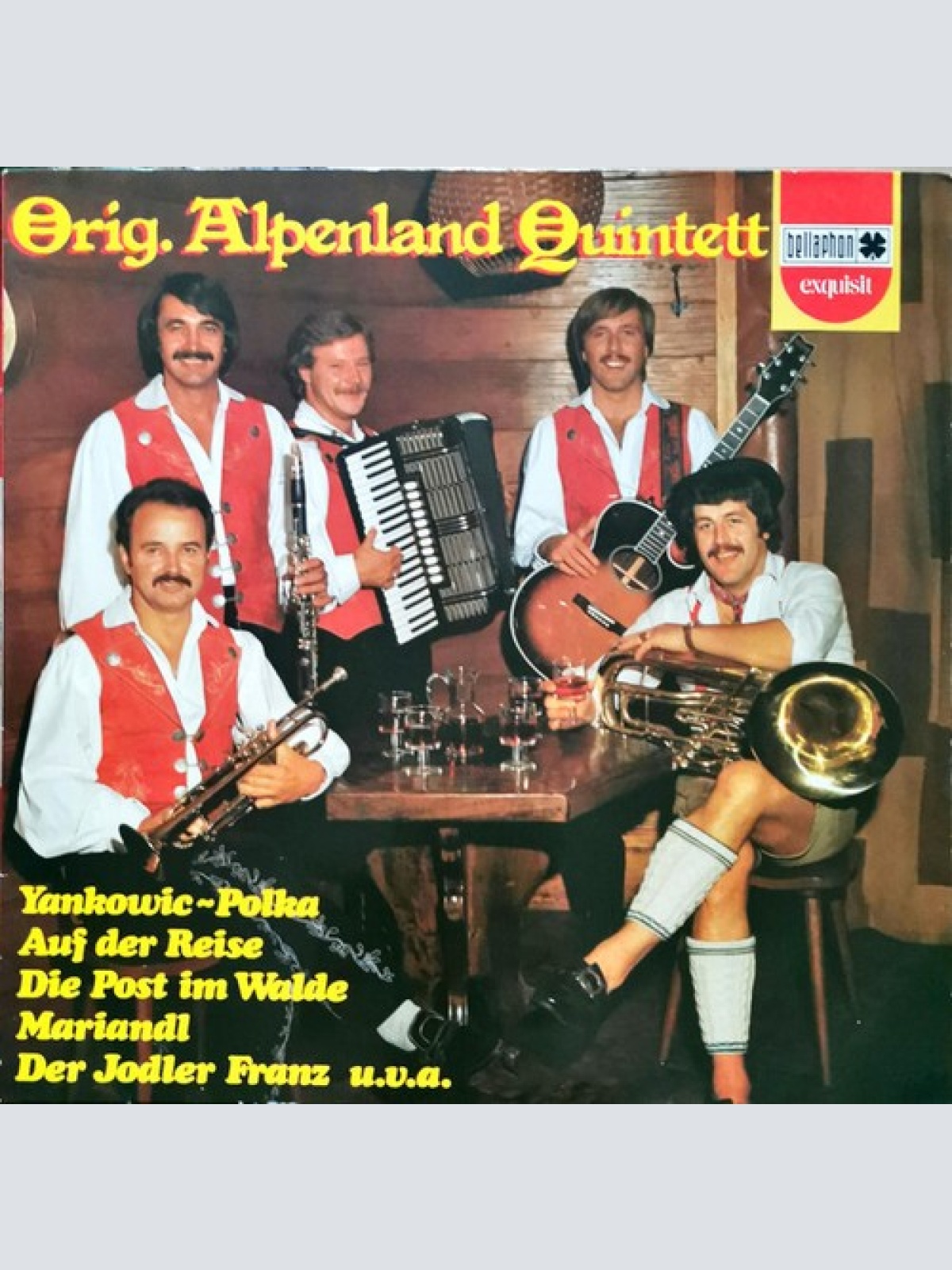 LP, Album Orig. Alpenland Quintett - Orig. Alpenland Quintett