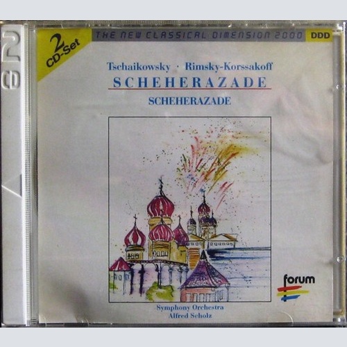 2xCD, Comp Tschaikowsky*, Rimsky-Korsakoff* - Scheherazade