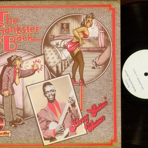 LP--The Gangster is Back    Johnny Guitar Watson / Withelabel