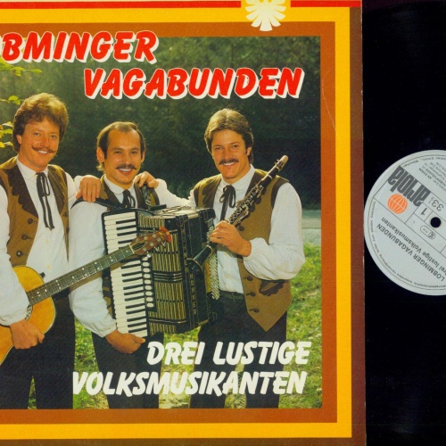 LP- Lobminger Vagabunden    Drei lustige Volksmusikanten