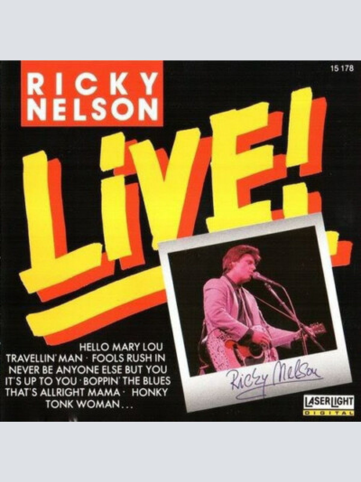 CD Ricky Nelson (2) - Live!
