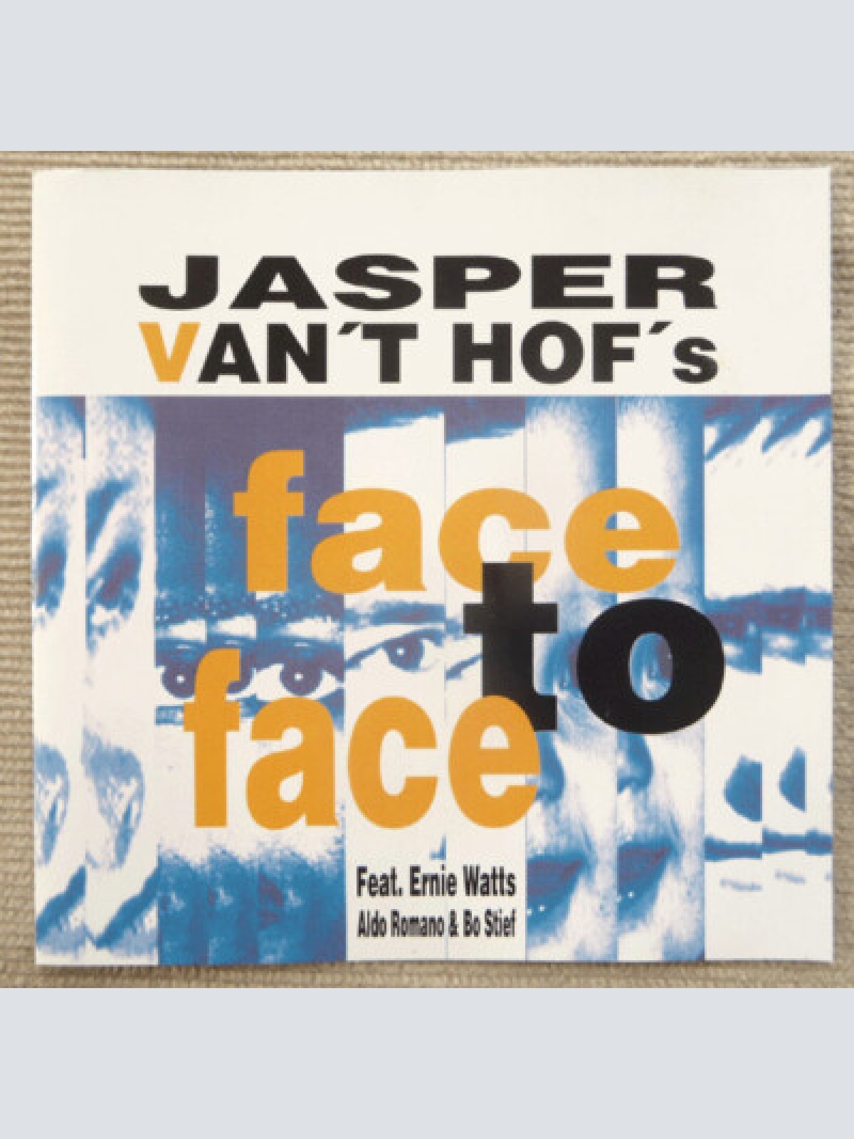CD, Album Jasper Van't Hof's Face To Face Feat. Ernie Watts, Aldo Romano & Bo...