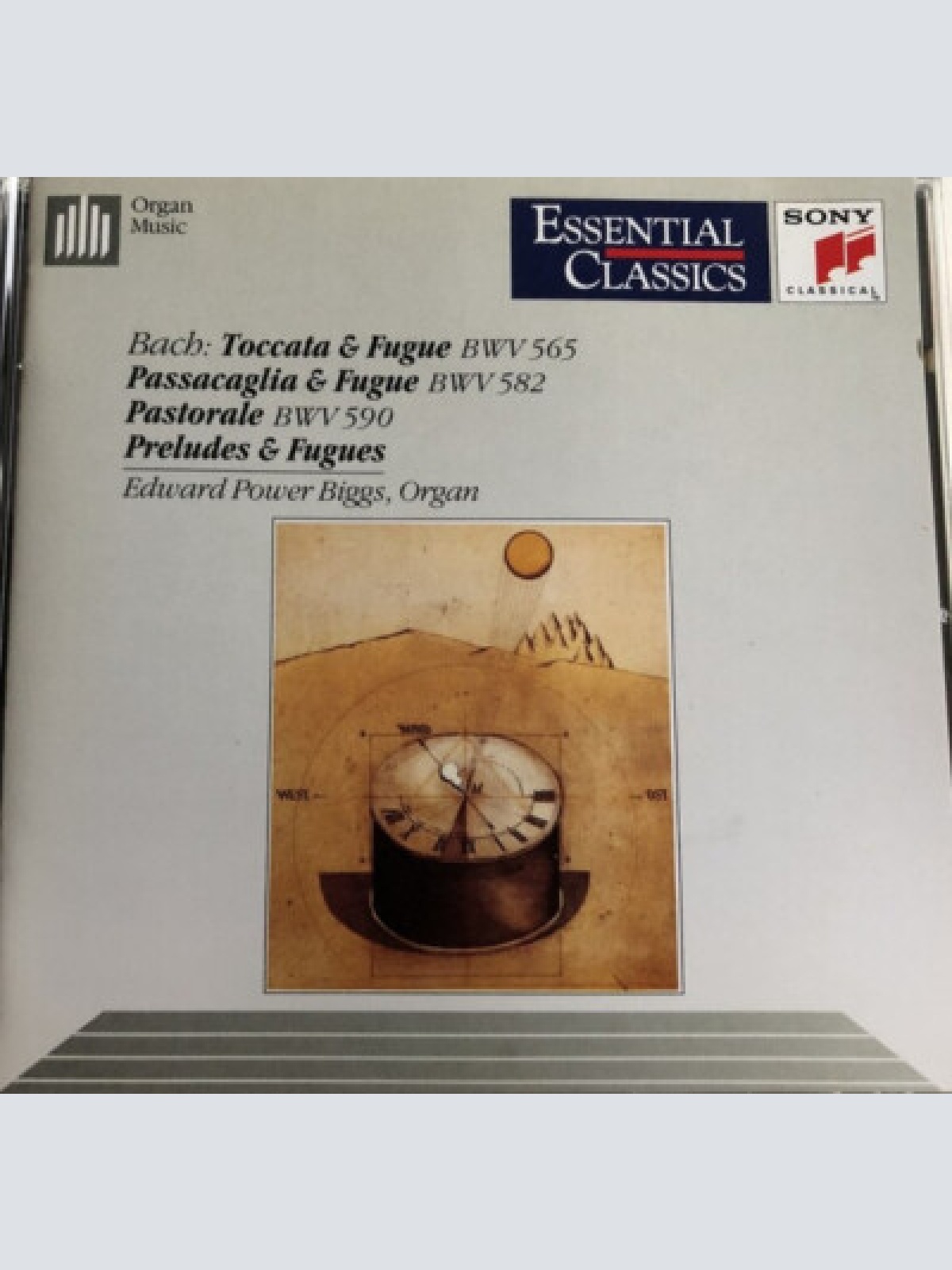 CD, Comp Bach*, Edward Power Biggs* - Toccata & Fugue BWV 565 • Passacaglia &...