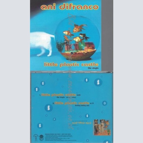 CD--PROMO--ANI DIFRANCO--LITTLE PLASTIC CASTLE--2 TRACKS