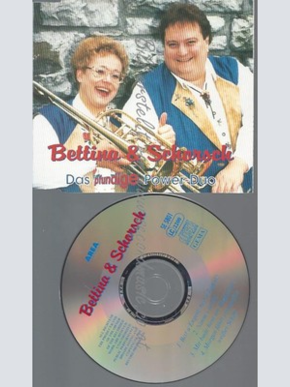 CD--BETTINA & SCHORSCH--BIST A ENGERL BIST A TEIFERL--