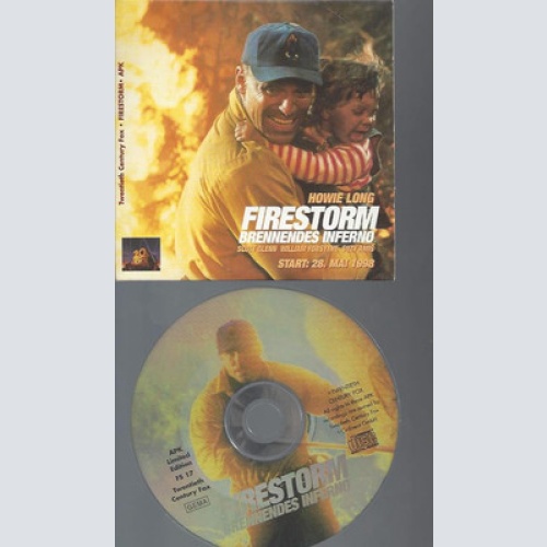 CD--AUDIO PRESS KIT-PROMO-FIRESTORM --BRENNENDES INFERNO