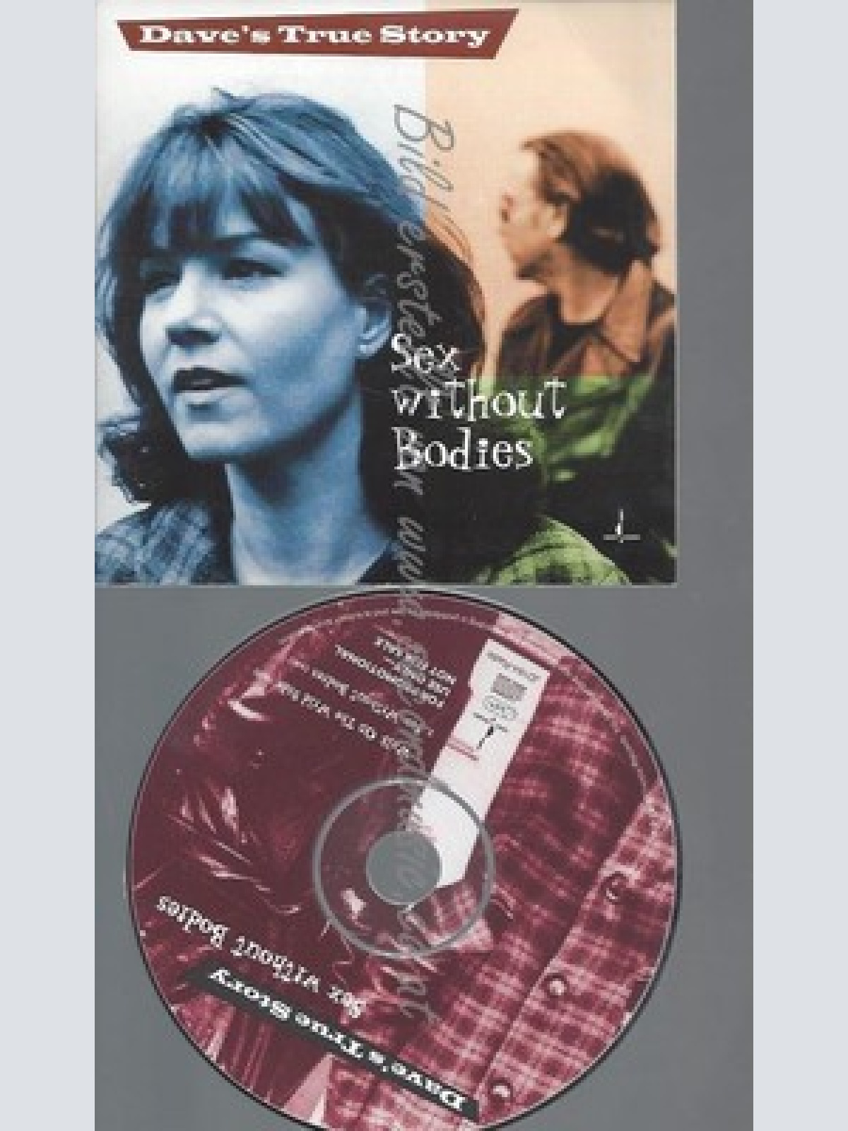 CD--PROMO--DAVE'S TRUE STORY--SEX WITHOUT BODIES--2 TRACKS