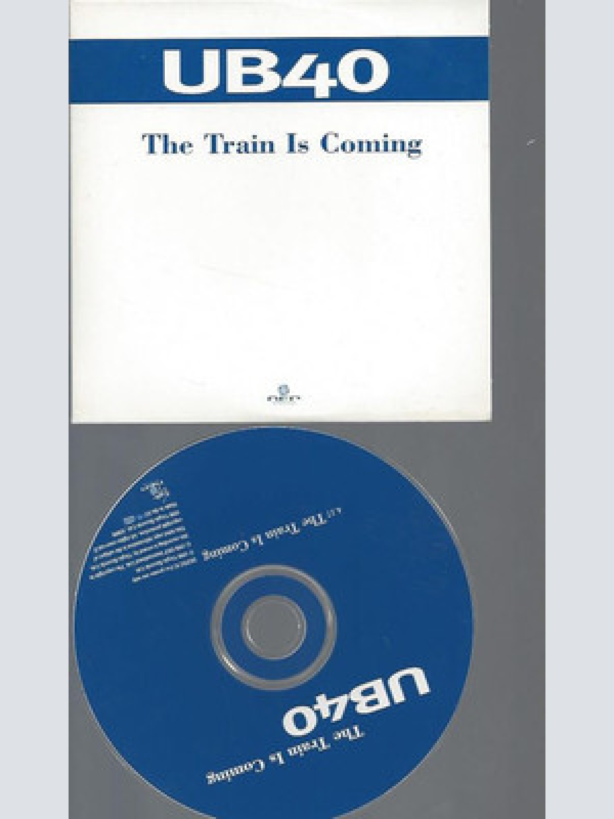 CD--PROMO--UB40--THE TRAIN IS COMMING