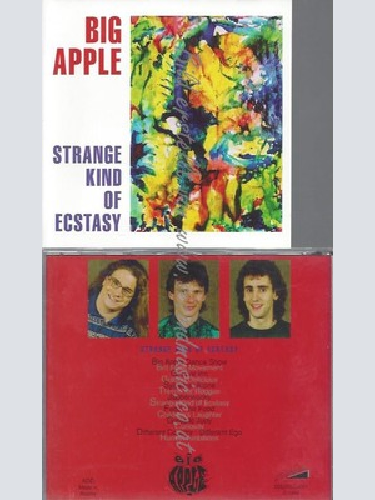 CD--BIG APPLE--STRANGE KIND OF ECSTASY--