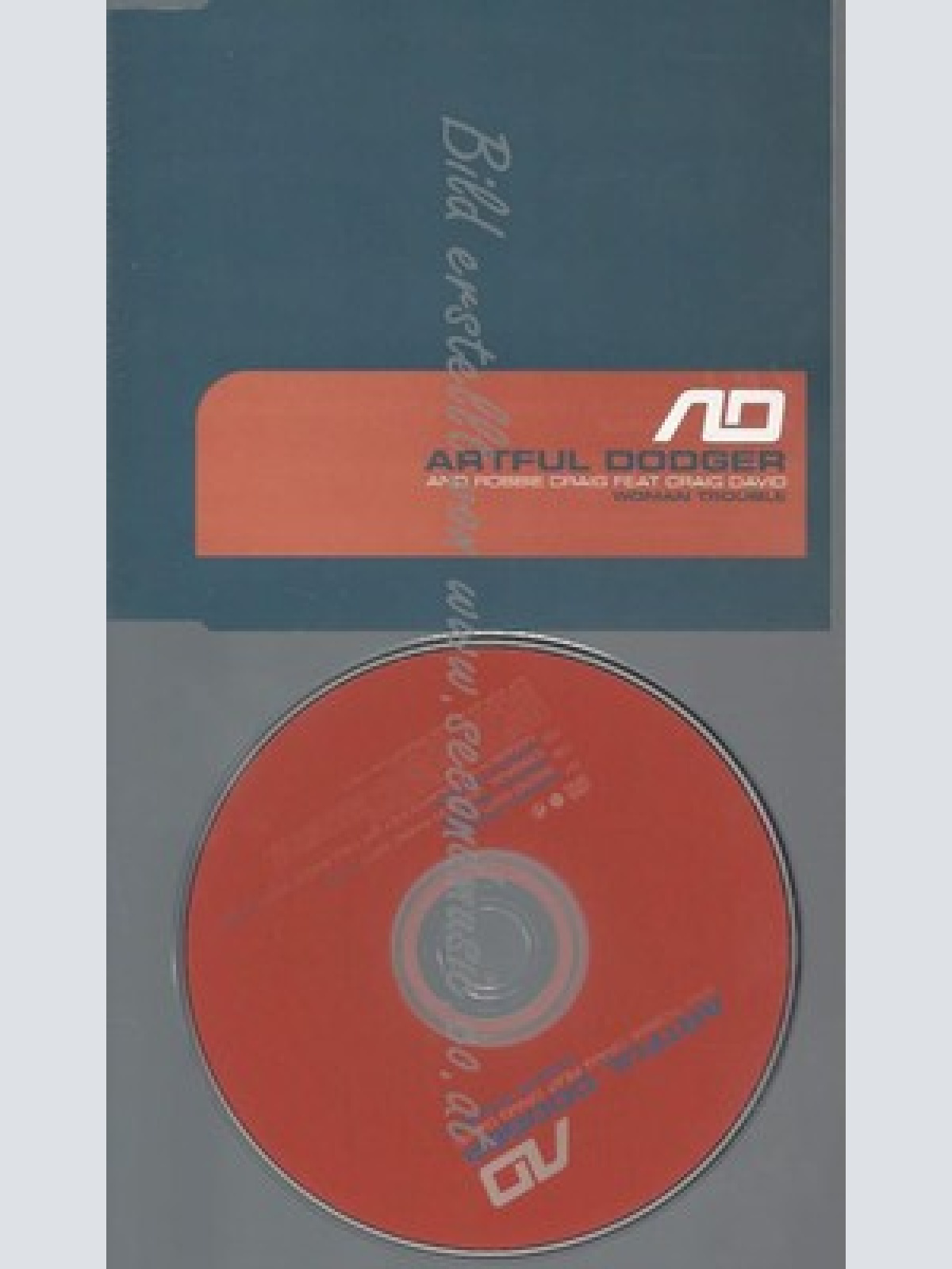 CD--PROMO--ARTFUL DOGER--WOMAN TROUBLE--3 TRACKS