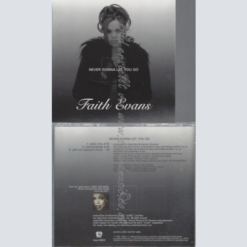 CD--PROMO--FAITH EVANS--NEVER GONNA LET YOU GO --1 TRACK