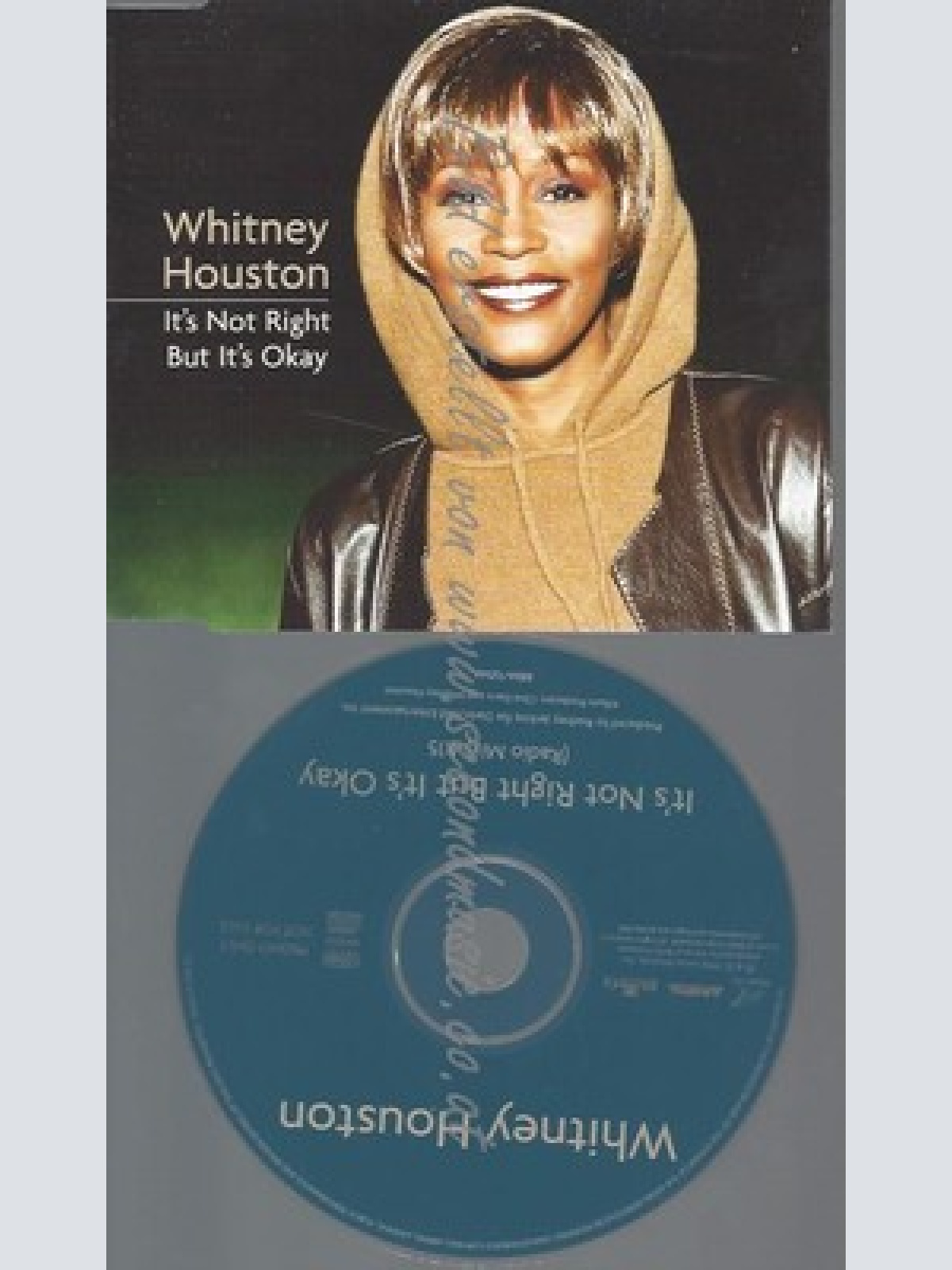 CD--PROMO--WHITNEY HOUSTON--IT'S NOT RIGHT BUT IT'S OK--1 TRACKS