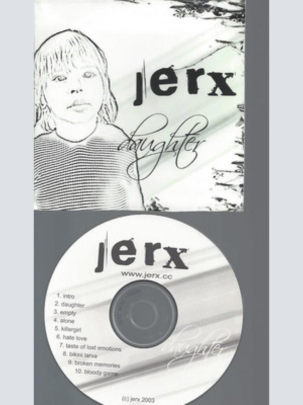 CD--PROMO--JERX--DAUGHTER--10 TRACKS