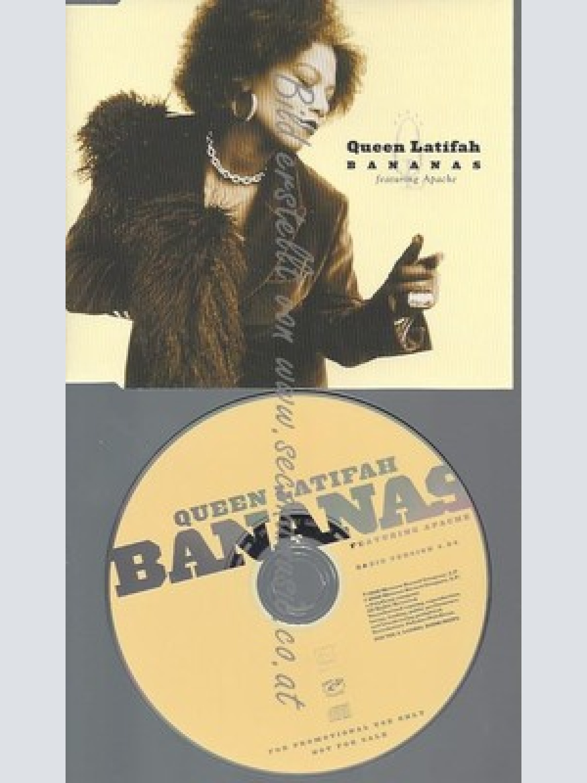 CD--PROMO--QUEEN LATIFAH--BANANAS--1 TRACK