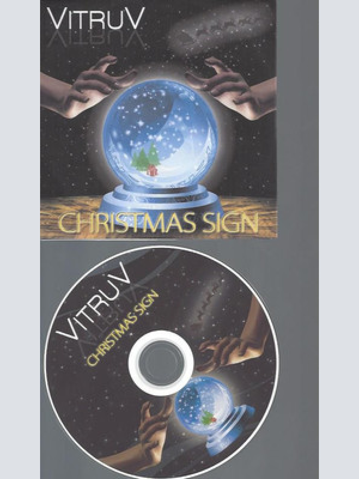 CD--PROMO--VITRUX--CHRISTMAS SIGN