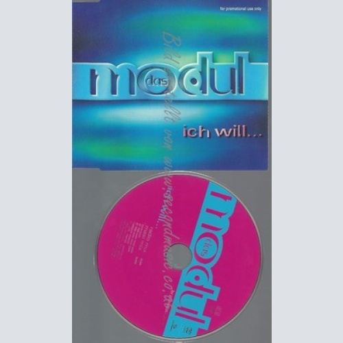 CD--PROMO--DAS MODUL--ICH WILL--2 TRACKS