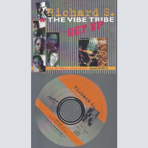 CD--PROMO--RICHARD S & THE VIBE TRIBE--GET UP