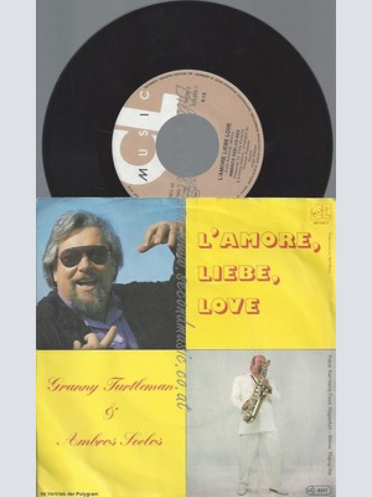 7"GRANNY TURTLEMAN--L'AMORE LIEBE LOVE