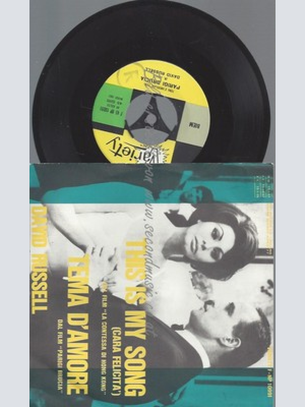 7"DAVID RUSSELL--THIS IS MY SONG