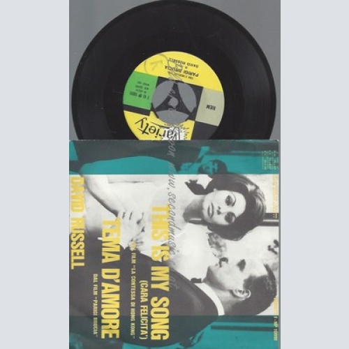 7"DAVID RUSSELL--THIS IS MY SONG