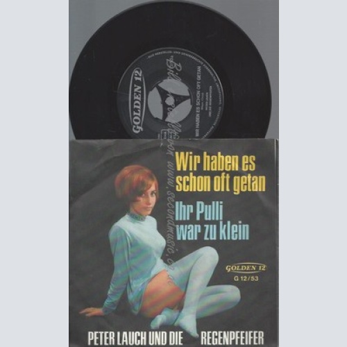 7"PETER LAUCH UND DIE REGENPFEIFER--WIR HABEN ES SCHON OFT GETAN