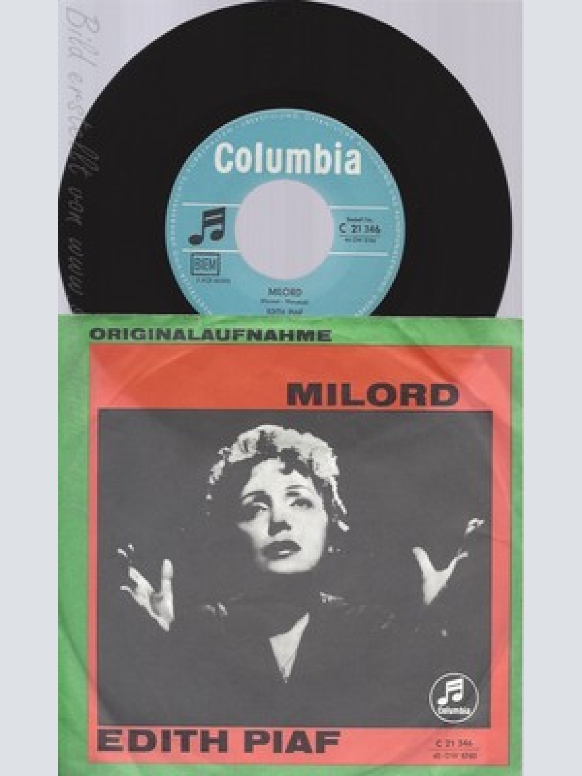 7"EDITH PIAF--MILORD--