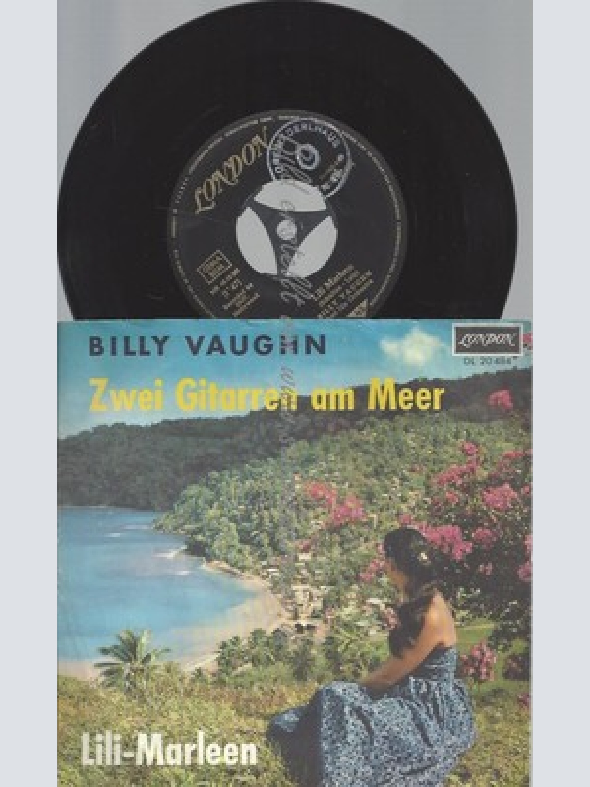7"BILLY VAUGHN--ZWEI GITARREN AM MEER