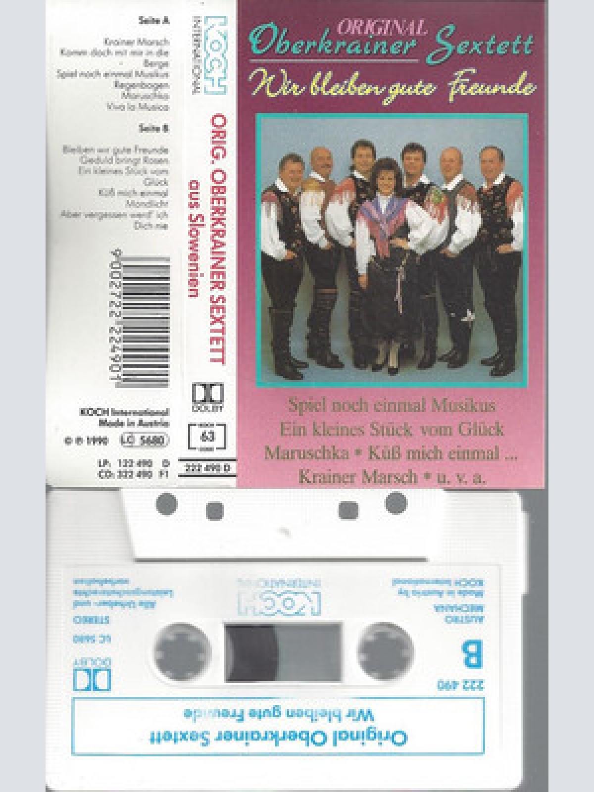 MC-OBERKRAINER SEXTETT-WIR BLEIBEN GUTE FREUNDE