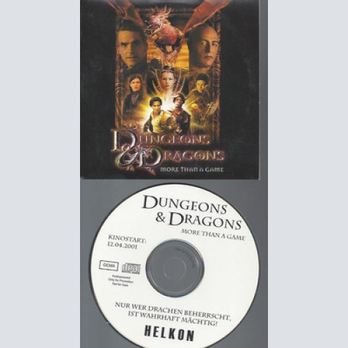 CD--RADIO-AUDIO PRESSKIT-PROMO-DUNGEONS & DRAGONS