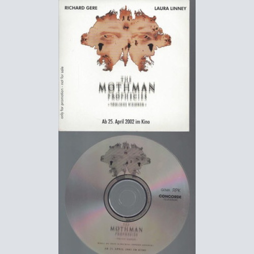 CD--RADIO-AUDIO PRESSKIT-PROMO-THE MOTHMAN PROPHECIES--TÖDLICHE VISIONE--RICHARD