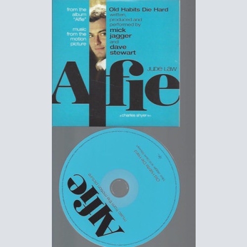 CD--PROMO--ALFIE--MICK JAGGER-OLD HABITS DIE HARD