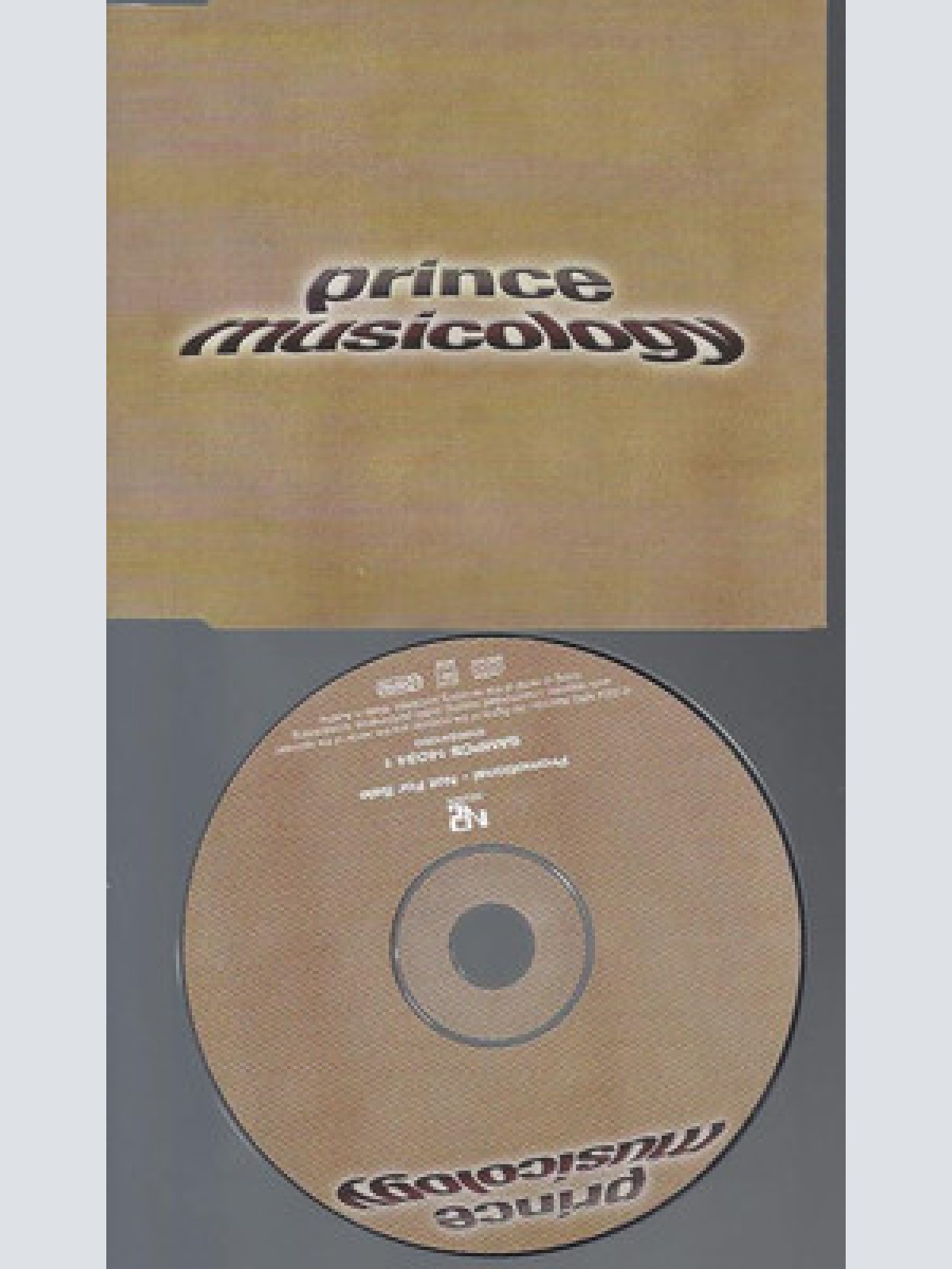 CD--PRINCE--MUSICOLOGY----1TRACK --PROMO