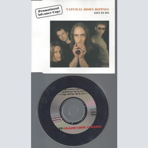 CD--PROMO-NATURAL BORN HIPPIES--GET IT ON