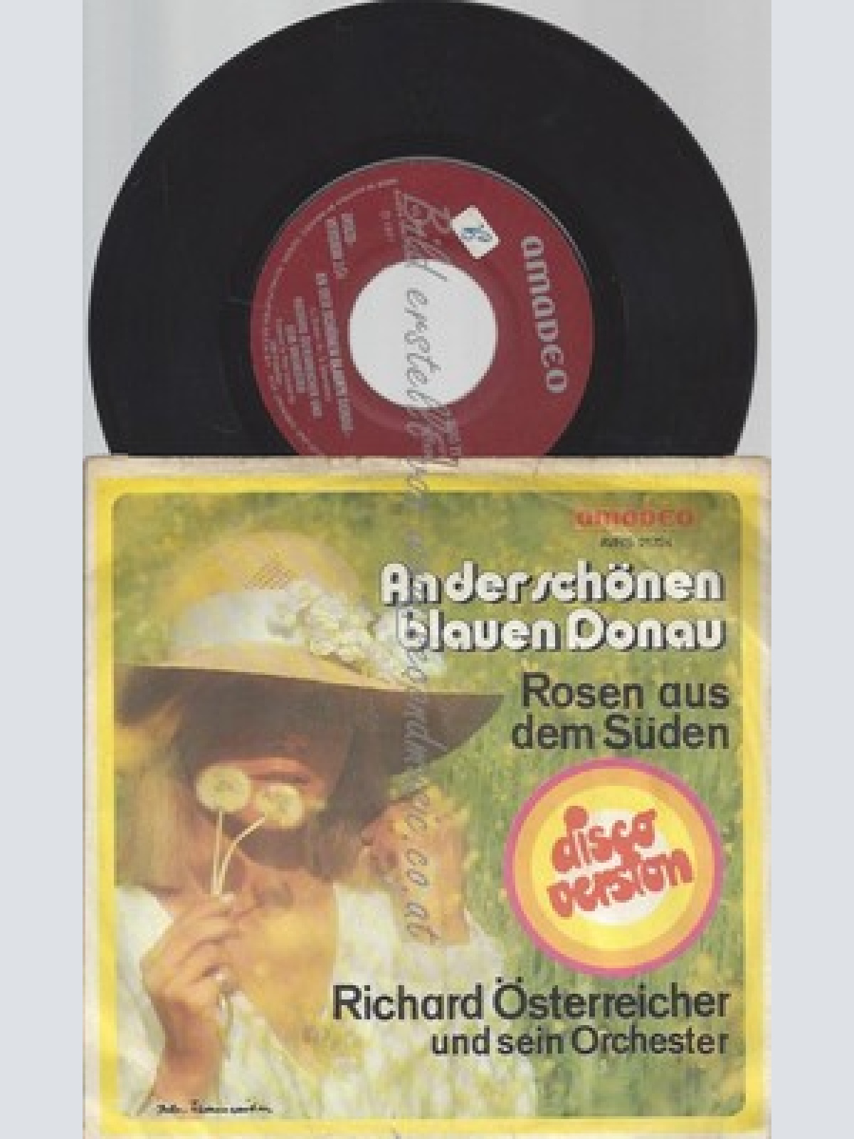 7"RICHARD ÖSTERREICHER--AN DER SCHÖNEN BLAUEN DONAU