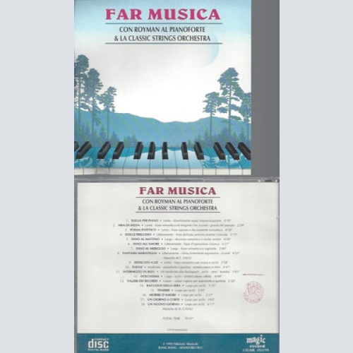 CD--FAR MUSICA--CON ROYMAN AL PIANOFORTE