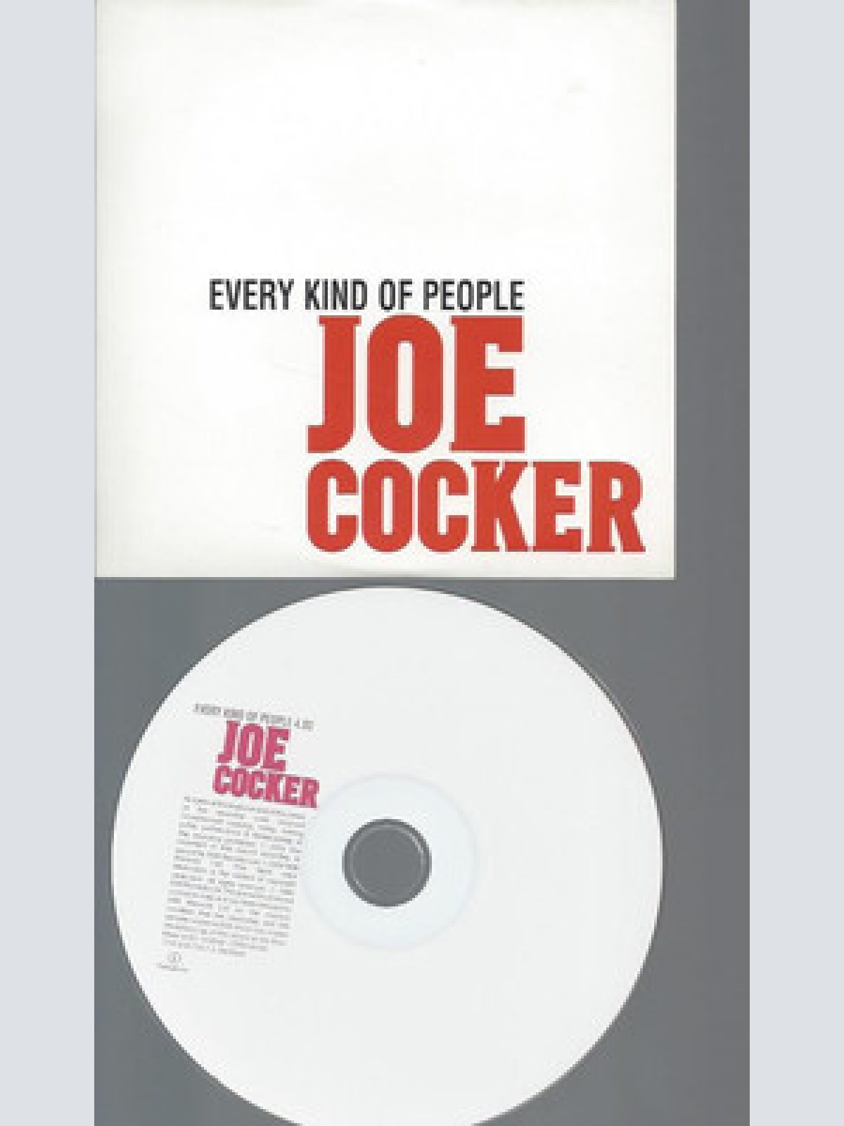 CD--PROMO--JOE COCKER--EVERY KIND OF PEOPLE