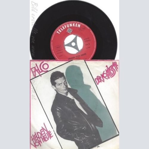 7" FALCO--DER KOMMISSAR--HELDEN VON HEUTE