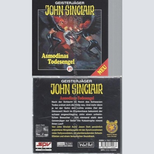 CD--JOHN SINCLAIR FOLGE 27, JOHN 27 SINCLAIR UND JOHN SINCLAIR -- -- ASMODINAS T