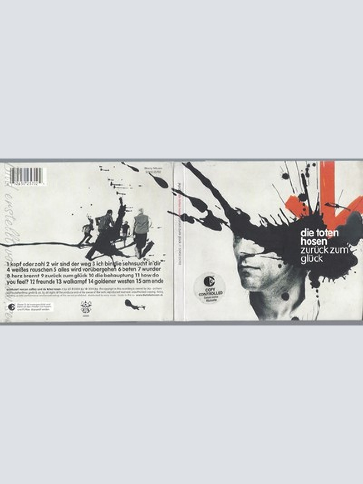 CD--DIE TOTEN HOSEN -- -- ZURUECK ZUM GLUECK