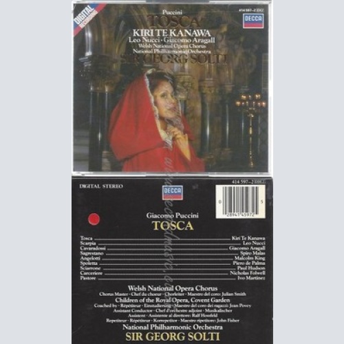 CD--KIRI TE KANWA, GIACOMO ARAGALL, GEORG SOLTI UND GIACOMO PUCCINI --2CD -- TOS