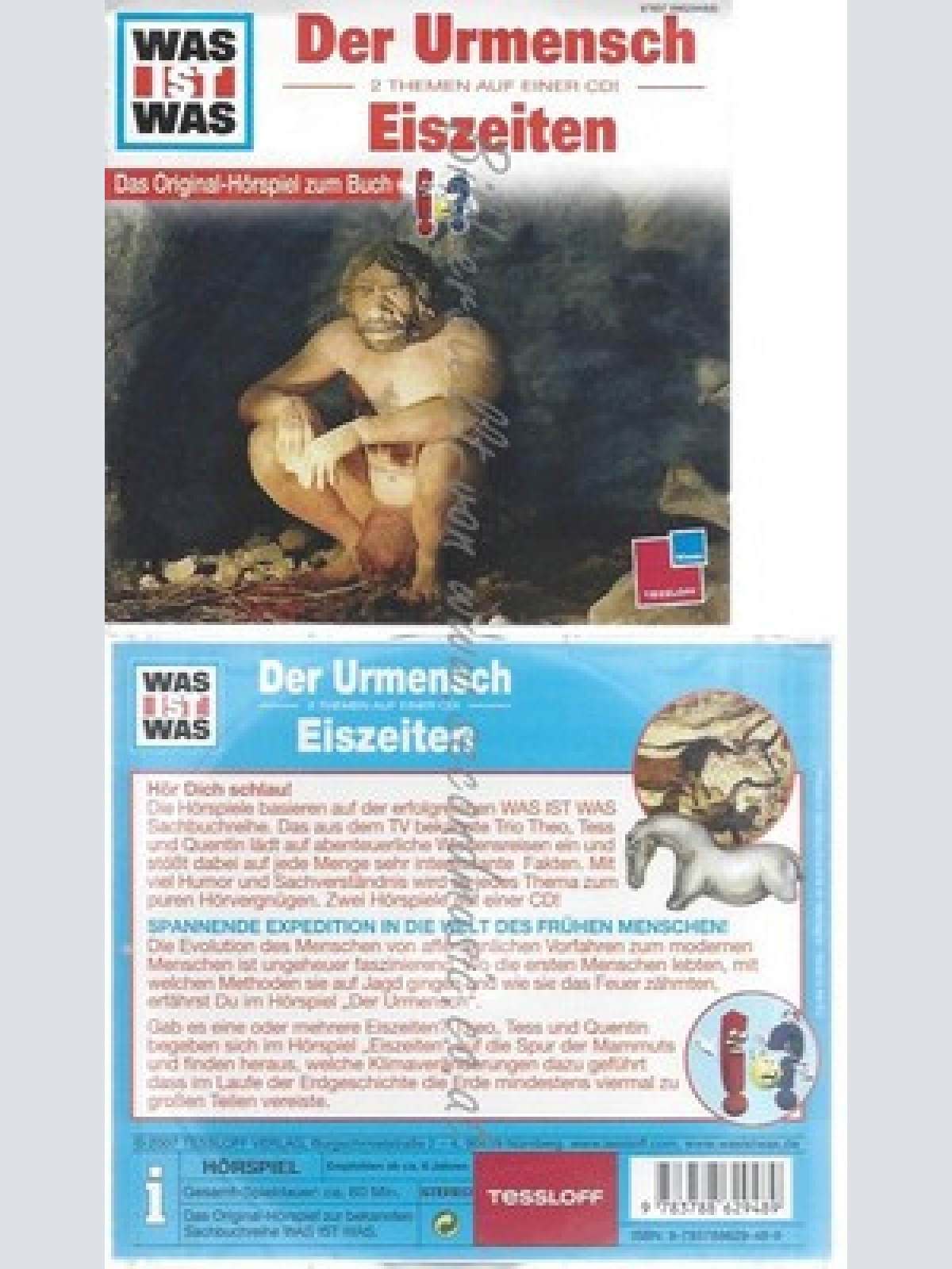 CD--EISZEITEN / WAS IST WAS -- -- WAS IST WAS, FOLGE 25: DER URMENSCH